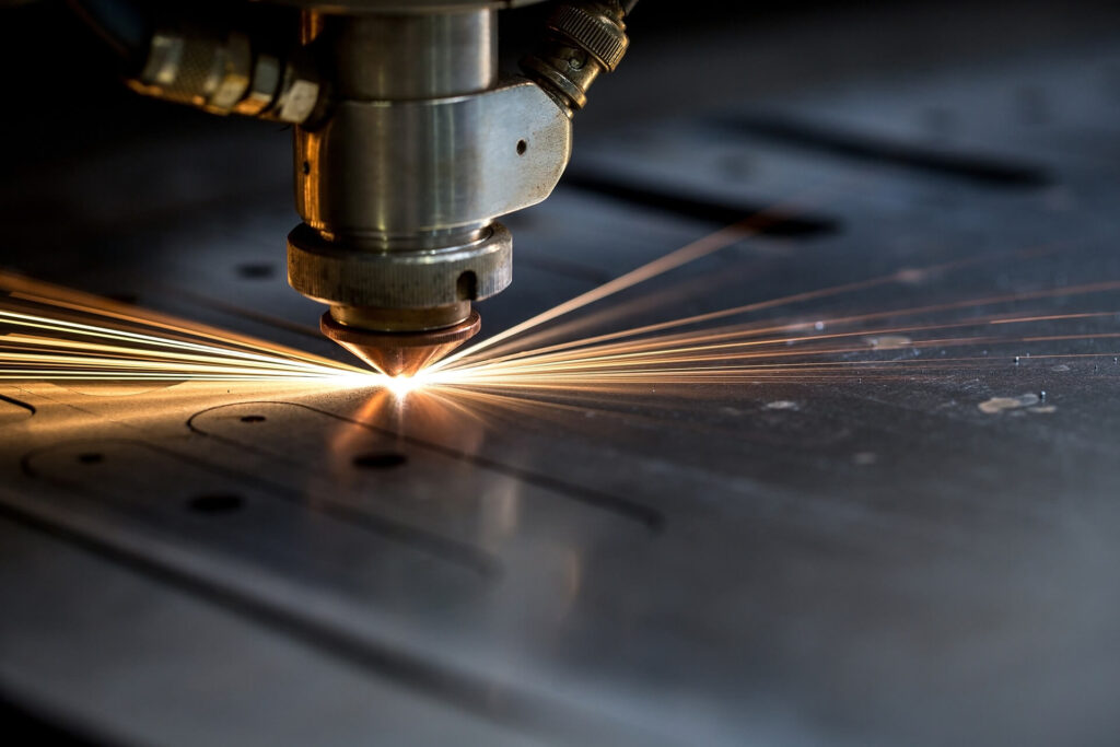 Laser cutting design-Michigan Contract Manufacturing Team