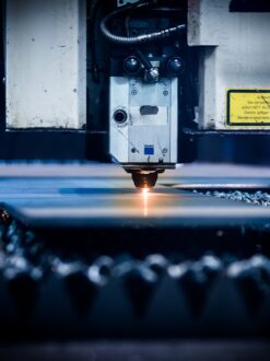 Laser cutting-Michigan Contract Manufacturing Team