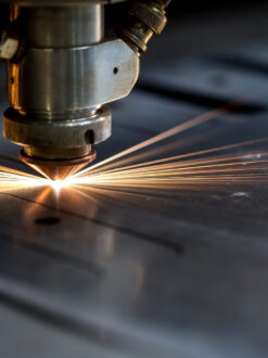 Laser cutting design-Michigan Contract Manufacturing Team