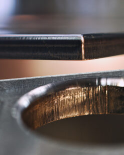 Sheet metal edge rounding-Michigan Contract Manufacturing Team