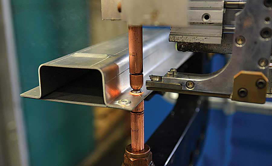 Spot welding-Michigan Contract Manufacturing Team